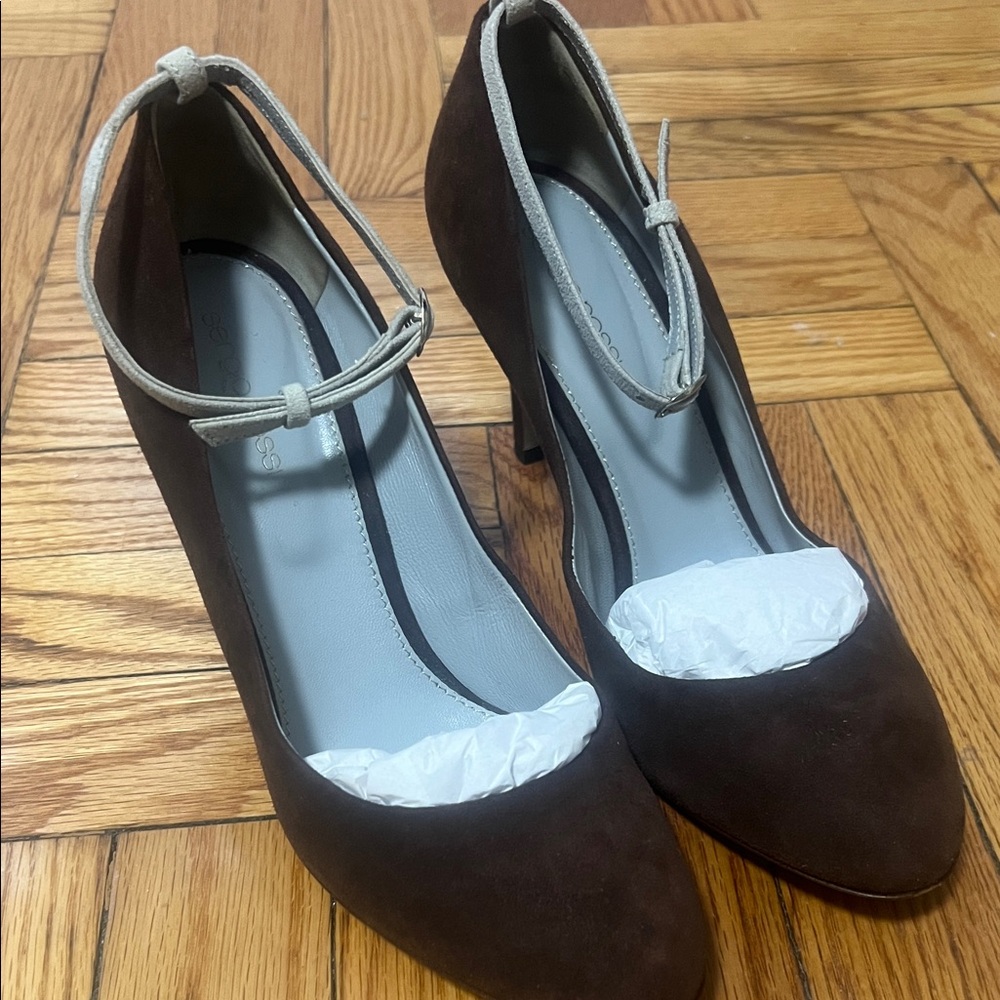 Sergio Rossi Dark Brown Heels